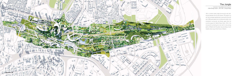 100+ is a dense urban jungle envisioning a new relationship between the city and nature.