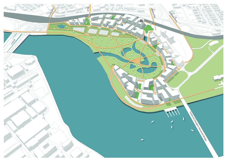 Map of Poplar Point