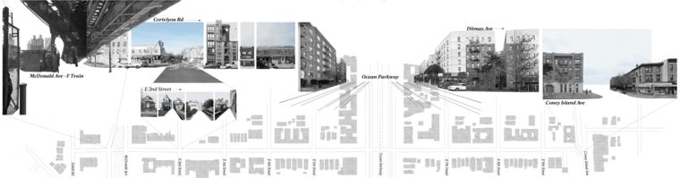 Photographic transect through Brooklyn's Kensington Neighborhood