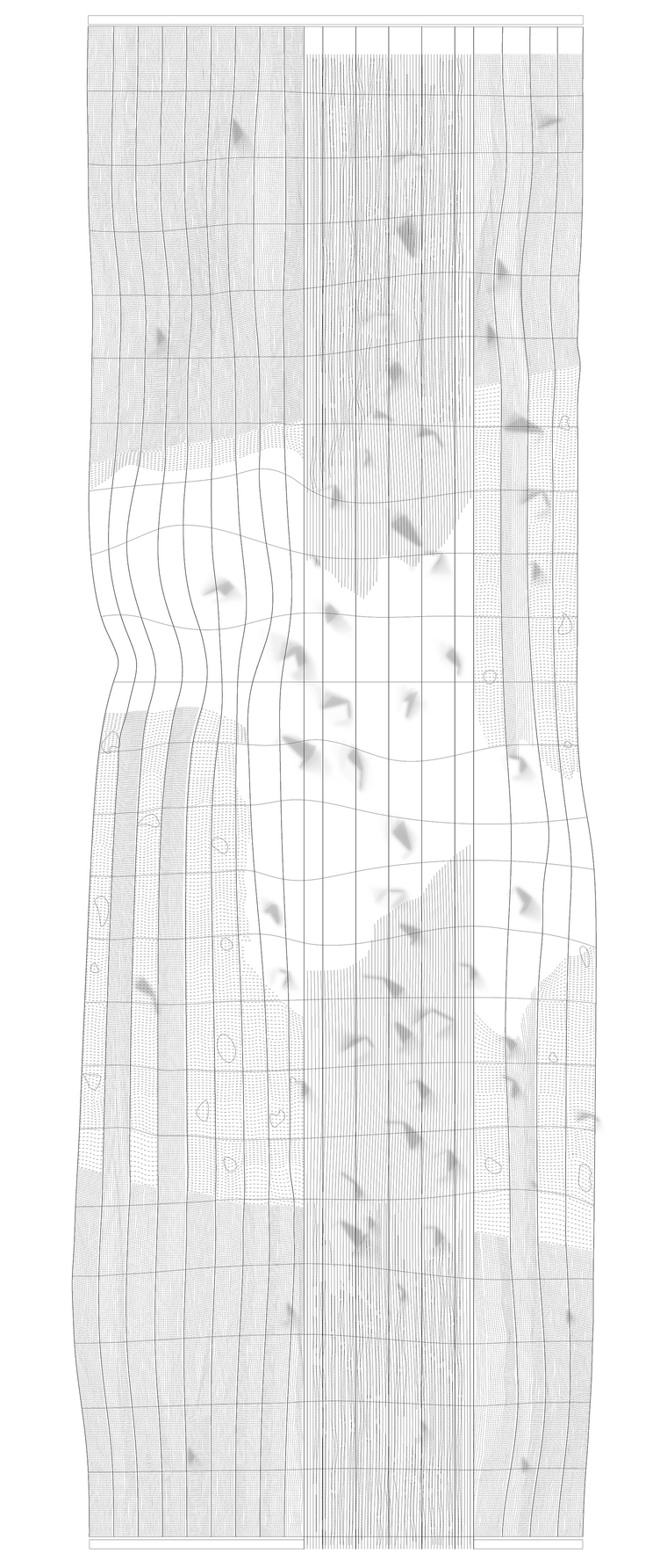 Weaving plan diagram inspired by Anni Albers