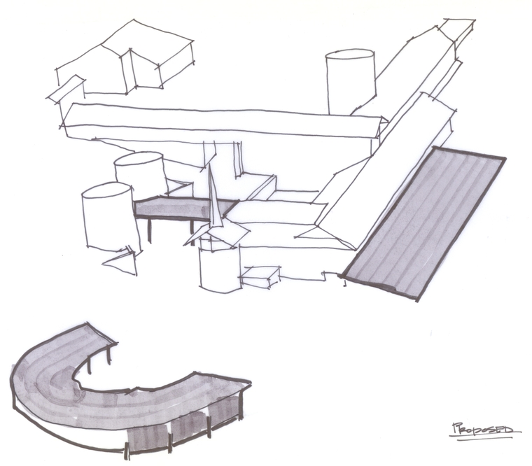 Sketch of design proposal