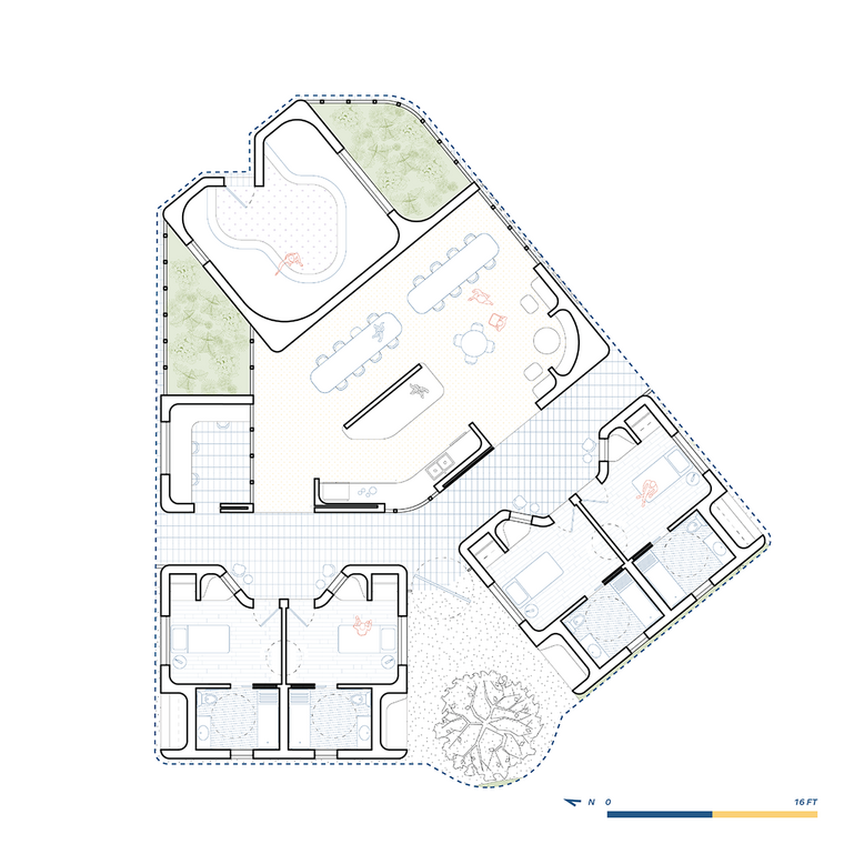 Plan Dementia unit