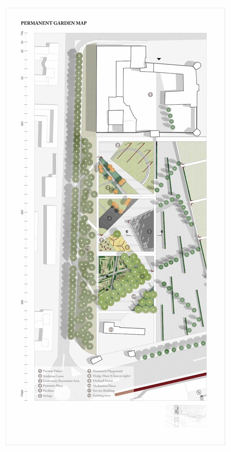 Permanent Garden Map