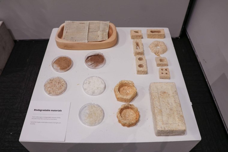 Material exploration of a more sustainable future