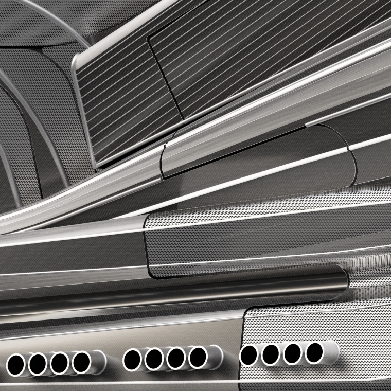 McLaren Headquarters in Dubai (detail)