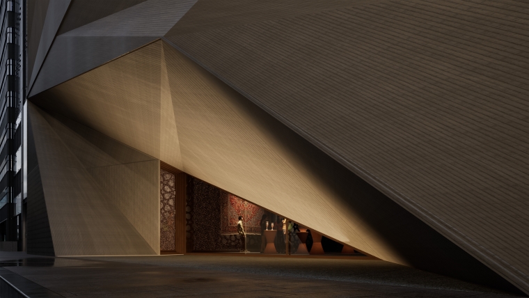 Rendering: Ground Floor Opening