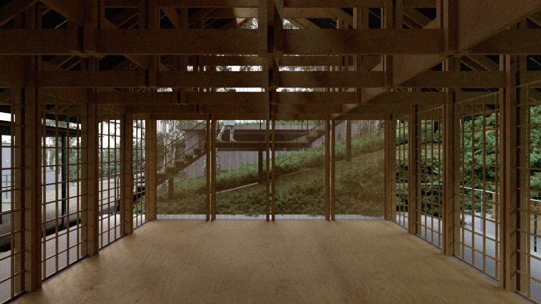 Interior View of a Teaching Unit