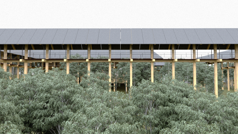Meditation Hall Exterior