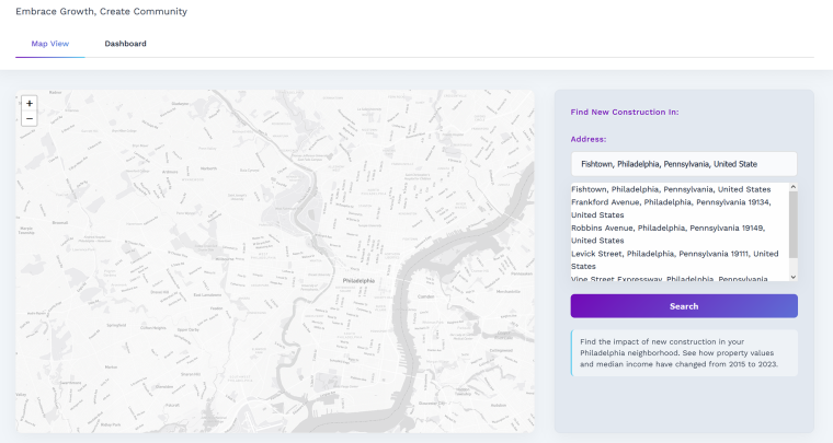Yimby maps