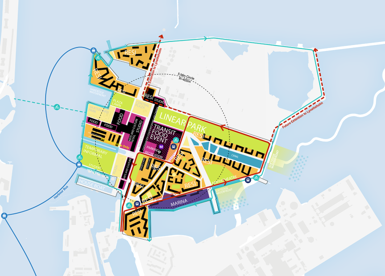 Map of the city
