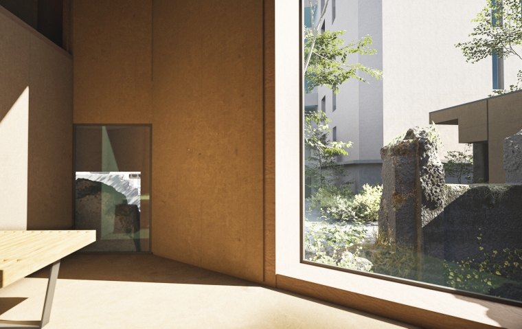 Framed Views of CLT unit Windows.