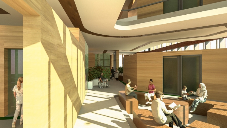 Figure 5A: First Floor Render #1