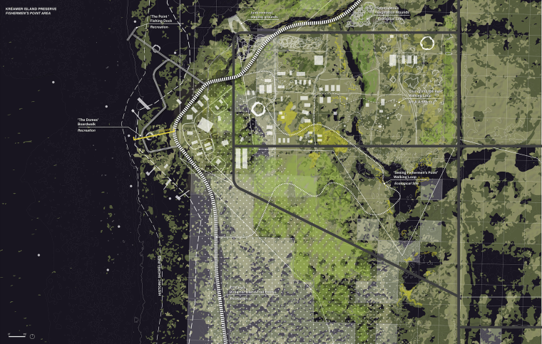 Site plan of Fisherman's Point
