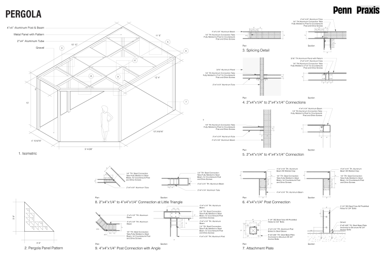 Pergola Construction Detail
