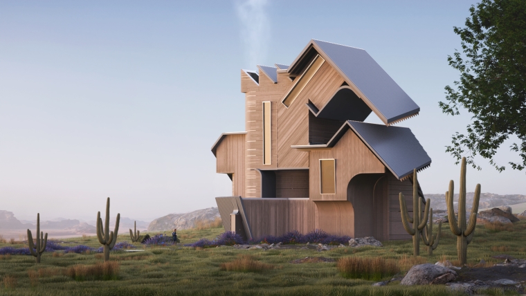 render of building