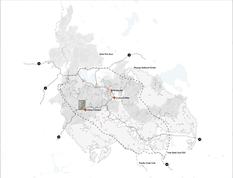 Regional analysis was used to find suitable sites for design intervention