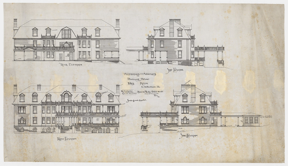 Architectural drawing by Parker Nichols