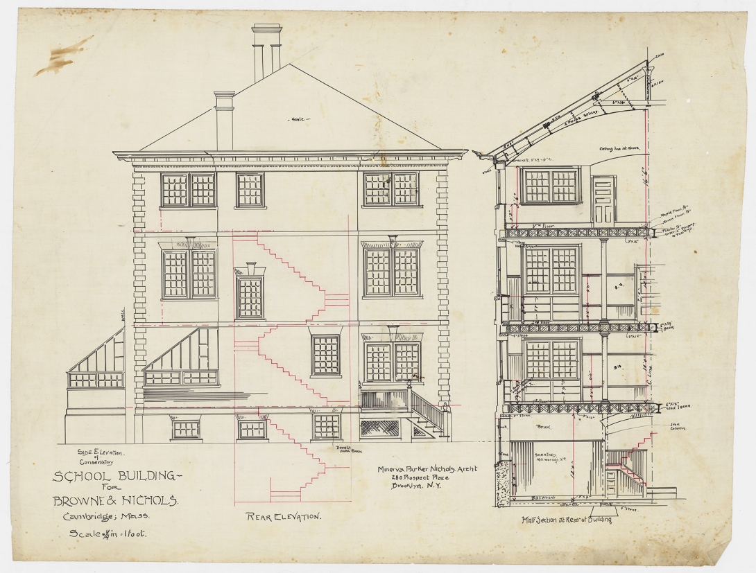 Architectural drawing by Parker Nichols