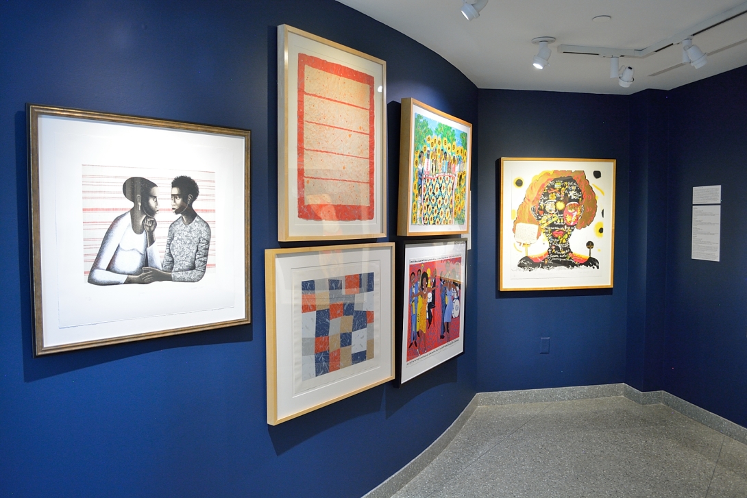 Installation view of the exhibition