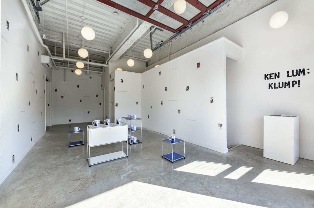 Installation view of gallery
