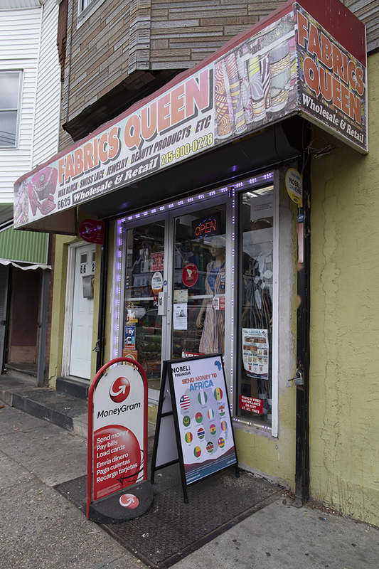 Facade of a small store