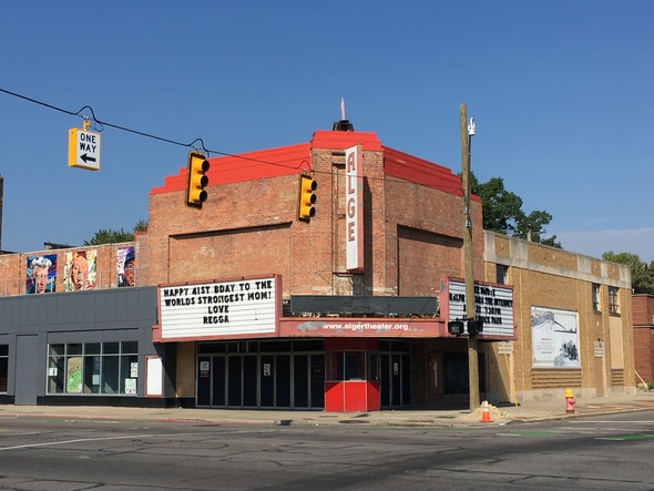 Facade of an old theater