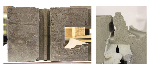 Pieces from our precast concrete workshop