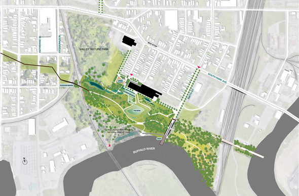 The Idea of site intervention is to design landforms as a platform for opportunities.