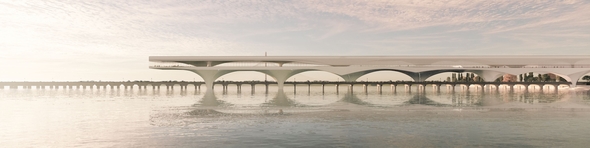 Flooded and Floated: A new music bridge across the Trinity River