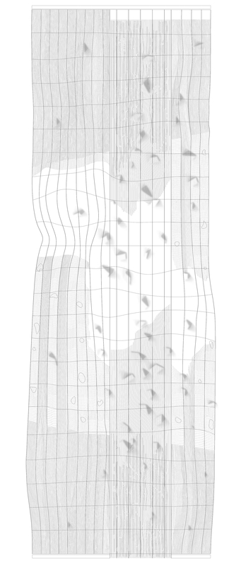 Weaving plan diagram inspired by Anni Albers