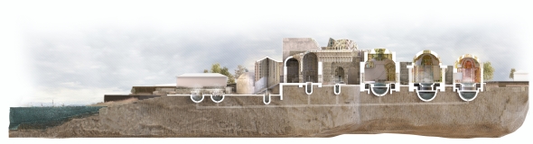 Bathhouse Site Section