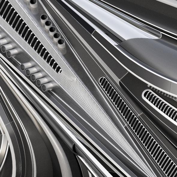McLaren Headquarters in Dubai (detail)