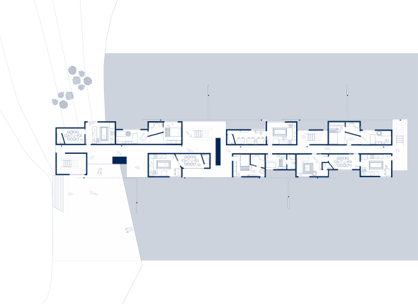 floor plan of housing community