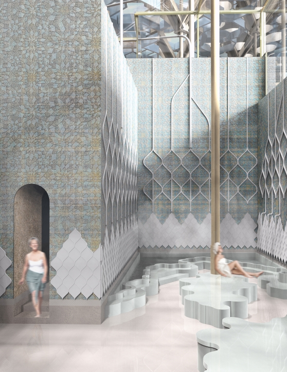 Hamam Interior Render