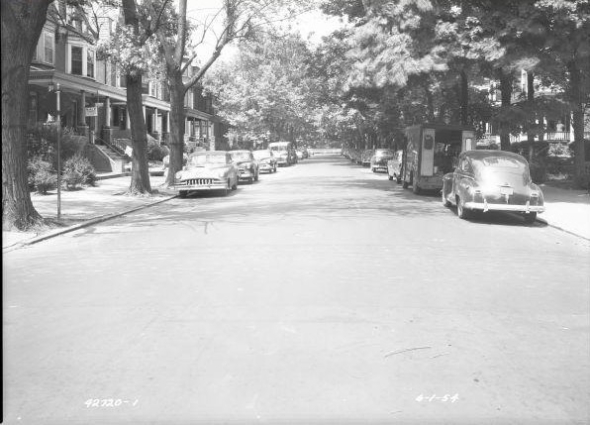 Historic photo of Philadelphia street