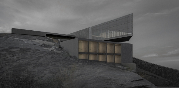 Exterior perspective
