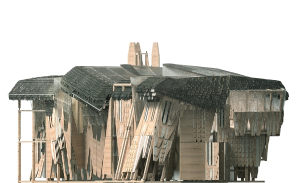 render of building