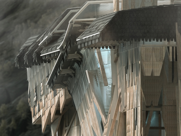 render of building