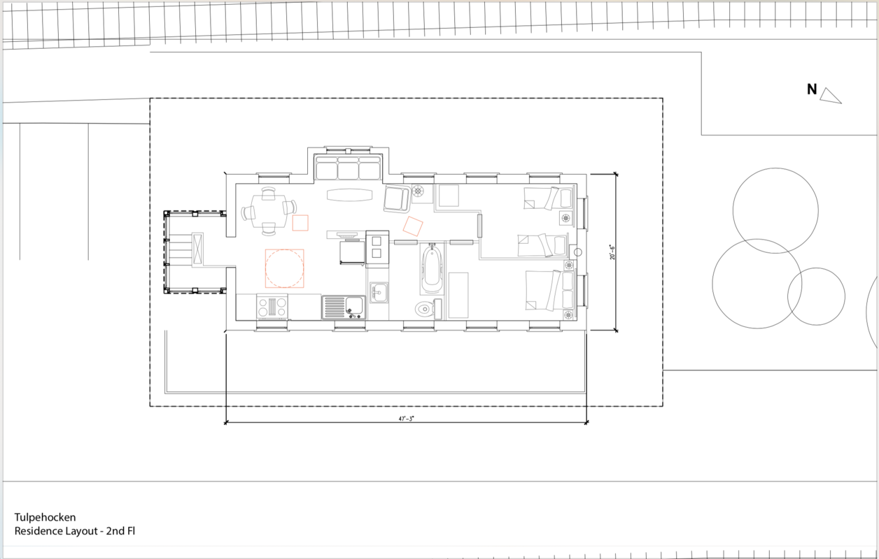 Tulpehocken residence layout floor 2