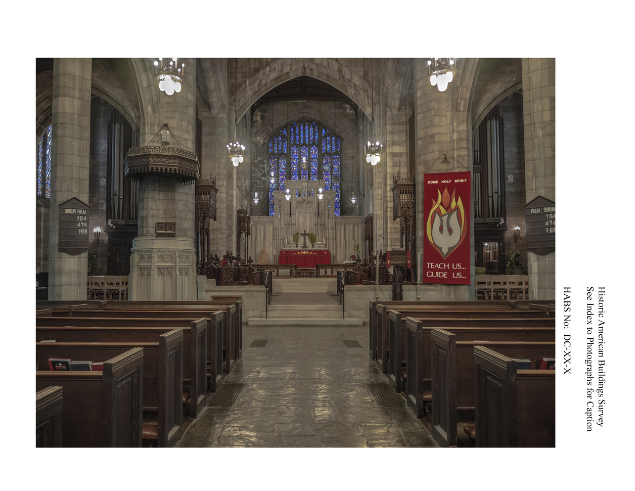 Interior of an old church