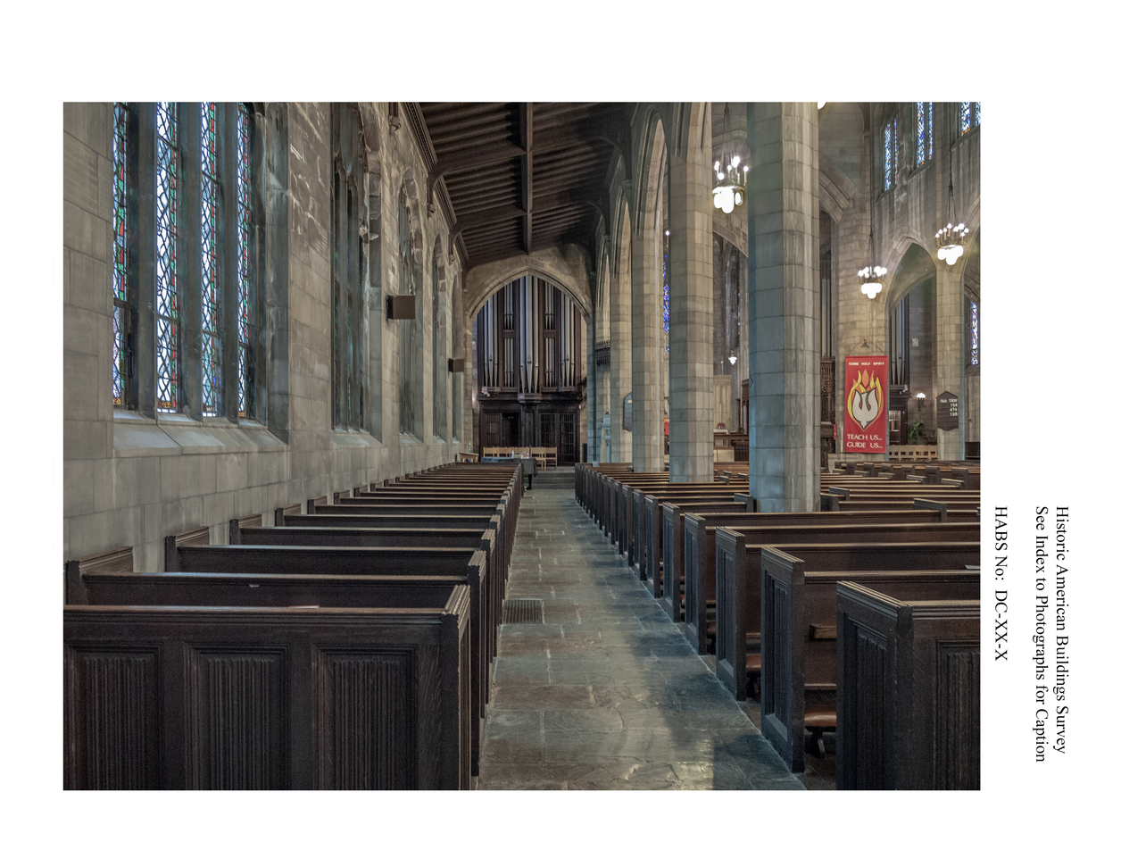 Interior of an old church