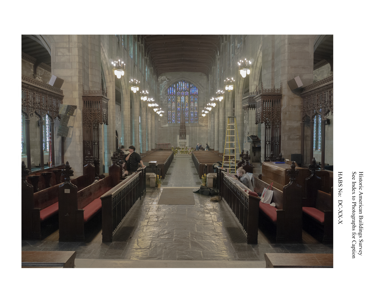 Interior of an old church