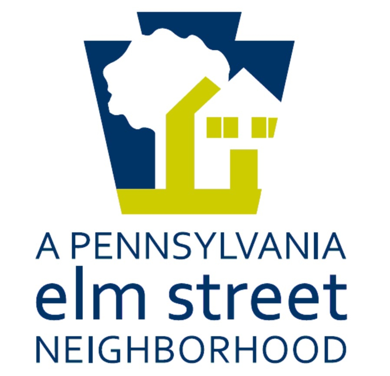 A Pennsylvania elm street neighborhood logo