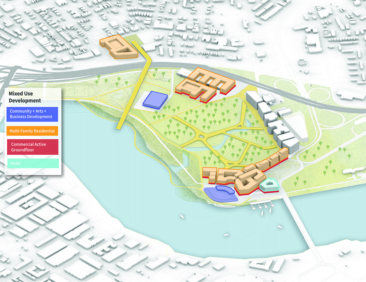 Map of Poplar Point