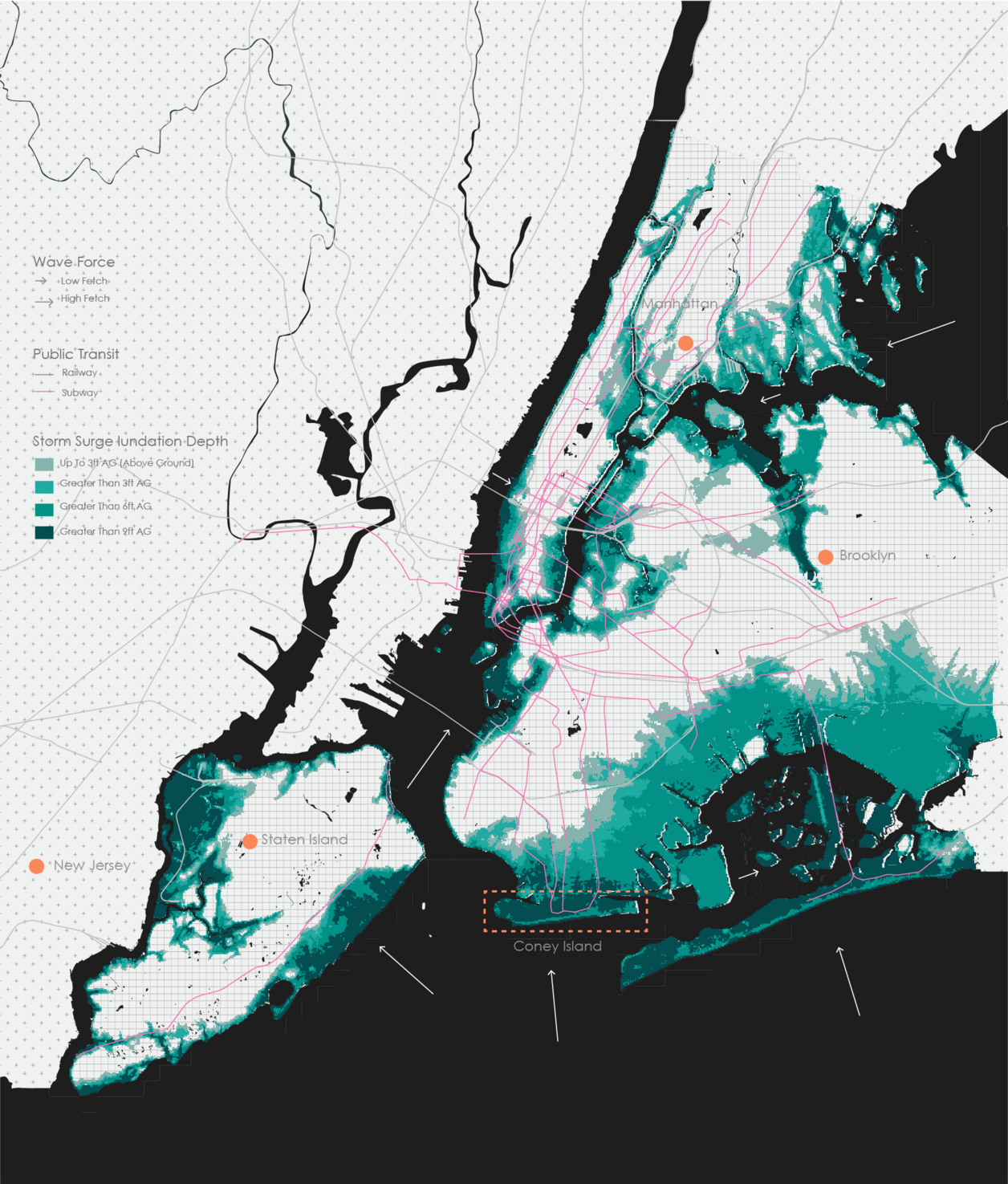 Large complex map