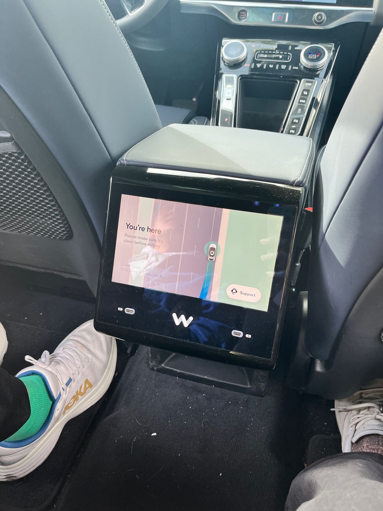 Robo taxi map