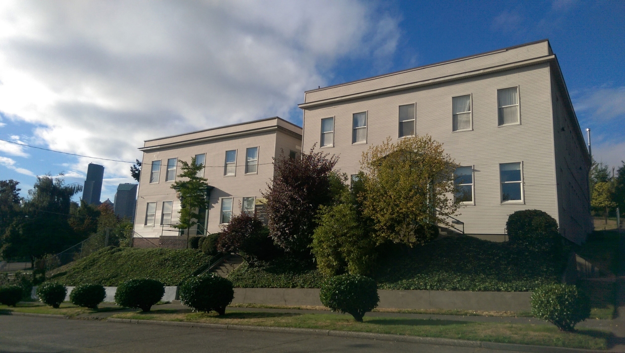 Exterior view of the Seattle Japanese Language School (source: Japanese Cultural & Community Center of Washington). Link: https://www.jcccw.org/virtual-tour.