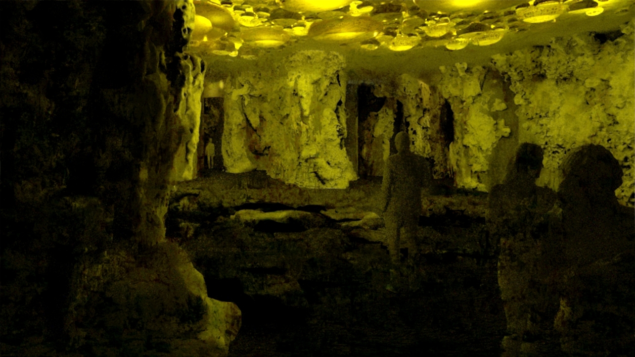 A view of a haunted grotto