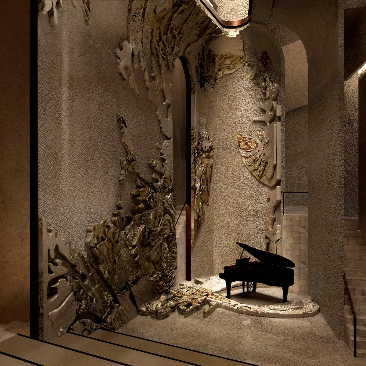 ARCH 7010 Karel Klein Interior Render