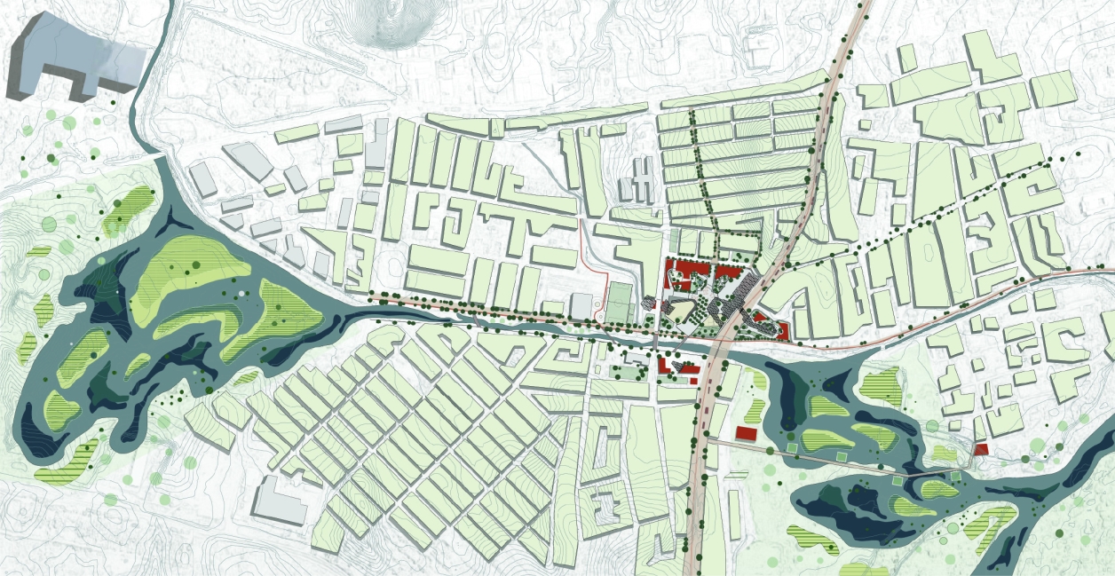 Large scale plan of our project
